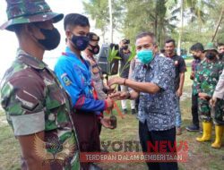 Momentum Peringatan Hari Bhayangkara ke-76 Polres Pangkalpinang melakukan kegiatan Penanaman Pohon di Pinggir Pantai Prapat