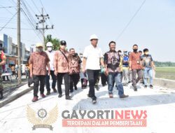 Bupati Sidoarjo Kebut 17 Titik, Jalan Sidoarjo Yang Sudah dan Proses Dibeton Sampai Akhir 2022