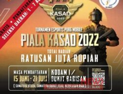 Turnamen Esports Piala Kasad 2022 – PUBG Mobile Segera di Mulai