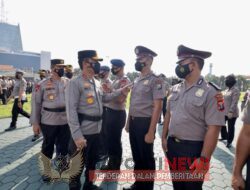 Pimpin Upacara Kenaikan Pangkat, Kapolda Jatim Beri Ucapan Selamat Kepada 477 Personel Yang Naik Pangkat