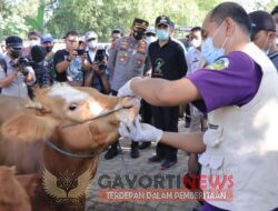 Jelang Hari Raya Idul Adha, Polres Madiun Lakukan Pengawasan Hewan Ternak