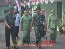 Dandim 0804/Magetan Lakukan Kunjungan Kerja Ke Koramil Jajaran