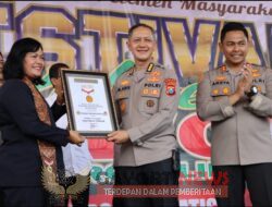 Festival Kuliner Rawon 5236 Porsi, Polres Probolinggo Raih Penghargaan Rekor MURI