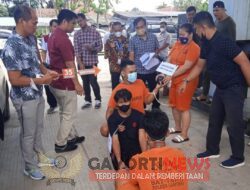 Sat Reskrim Polres Lampung Tengah Menggelar Reka Ulang (Rekonstruksi) Kasus Pembunuhan Berencana di Area Bukit Danau Bekri