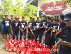 DPC Sahabat Ganjar Deklarasi Bersama Komunitas Penembak MMC Muara Enim sumsel