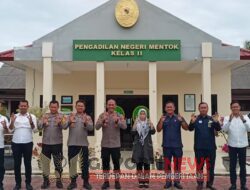 Kapolres Bangka Barat Silaturahmi ke Kejaksaan, DPRD dan Pengadilan