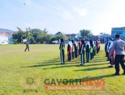 Polsek Bersama Koramil 0816/06 Tanggulangin Berikan Pembinaan Persiapan Menjelang HUT Kemerdekaan