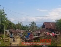 Kabel Listrik di Kampung Weto Manggarai Barat NTT Tanpa Tiang Besi