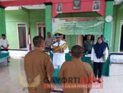 Polsek Gayam Laksanakan Pengamanan Pelantikan Perangkat Desa Begadon