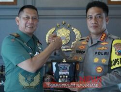 Kapolrestabes Surabaya Terima Kunjungan, Wujud Sinergitas TNI – POLRI