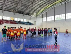 Meriahkan Hari Bhakti Adhyaksa Ke 62, Kejari Halut Gelar Pertandingan Futsal dan Bulutangkis