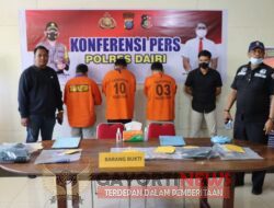 Sat Reskrim polres Dairi Ungkap Kasus pencurian dengan pemberatan