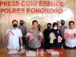 Pencuri Spesialis Alat Pertanian di Ponorogo Berhasil di Ringkus Polres Ponorogo