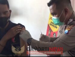 Berlakunya Aturan Wajib Vaksin Booster Perjalanan Dalam Negeri, Polres Malang Buka Layanan Vaksin di Stasiun