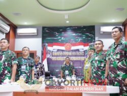 Danrem 084/BJ Silahturahmi dan Rakernis TMMD KE-114 TA. 2022, di Kabupaten Sidoarjo