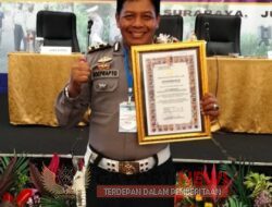 Kanit Gakkum Satlantas Polres Bondowoso Raih Penghargaan dari Polda Jatim