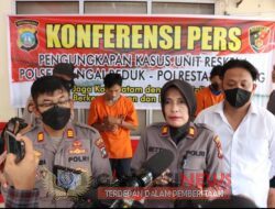 Polsek Sei Beduk Gelar Konferensi Pers Ungkap Kasus Tindak Pidana Penganiayaan