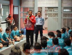 Sambangi Lapas Kelas IIA Cilegon, Irwil Icon Apresiasi Layanan Kunjungan Tatap Muka