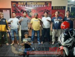 Tim Kelambit Opsnal Satreskrim Polres Bangka Ungkap Kasus Tindak Pidana Pencurian atau Penggelapan Motor