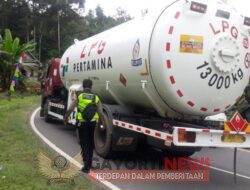 Kembali Terjadi Laka Lantas Melibatkan Truk LPG dan Pengendara Sepeda Motor