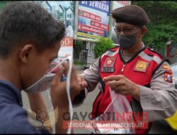 Himbau Prokes Cegah Covid -19 Polres Ponorogo Optimalkan Pamor Keris