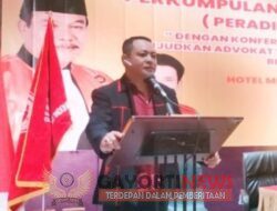 Acara Konferensi Peradin Lancar, Advokat Oscarius Wijaya Jadi Ketua Dewan Kehormatan Jatim