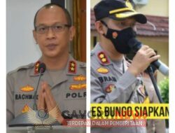 Kapolda Jambi Mutasikan Beberapa Anggota Polres Bungo