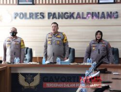 Polres Pangkalpinang Zoom Meeting Taklimat Awal Audit Kinerja Itwasum Polri Tahap II T.A. 2022 Aspek Pelaksanaan dan Pengendalian