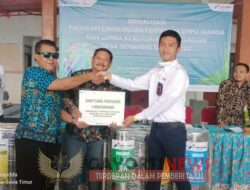 Pertamina DPPU Juanda berikan bantuan Program Edukasi Lingkungan Bersih di Desa Semampir Sidoarjo