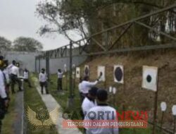 Laksanakan Latihan Menembak Tim Binsat STTAL di Bumimoro Surabaya