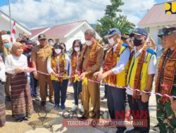 Kementerian PUPR Lakukan Serah Terima Penghunian 300 Unit Huntap di Pulau Adonara, Flores Timur