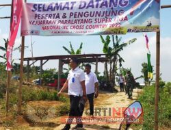 Babinsa Koramil Parang Meninjau dan Memonitoring Tempat Paralayang di Gunung Blego