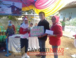 Dalam Rangka Menyambut HUT RI 77 Heriyan Tolis (Heri Praja) Calon Kakam Padang Ratu Mengadakan Lomba Senam Kreasi