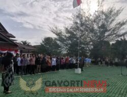 Plt. Ketua DPRD Babel Ingatkan Pegawai Disiplin Dalam Bekerja Saat Pimpin Apel Pagi di Kantor Sekertaris DPRD