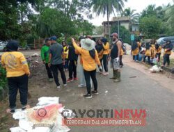 Ibu Ibu Pengajian Melakukan Jum’at Sehat Bersama Aparat Desa Dan Kecamatan