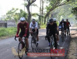 Gowes Gembira Gowes Sehat Bareng Kapolres Pasuruan Kota