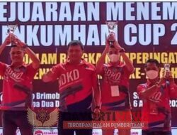 Adu Akurasi di Kejuaraan Menembak Menkumham Cup 2022, Lapas Narkotika Kelas IIA Pangkalpinang Raih Juara Harapan 3