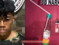 Kedapatan Membawa Sabu, Pria Asal Candipuro Diamankan Polisi Di Lampung Timur