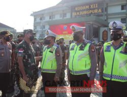 Pimpin Apel Gelar Pasukan Pam VVIP RI-1, Pangdam XII/Tpr Harap Masyarakat Sambut Baik Kunjungan Presiden