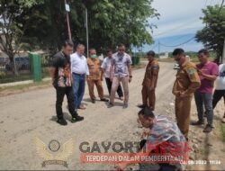 DPRK Langsa Sidak Proyek Peningkatan Jalan Kebun Baru, Minta Hasil LAB