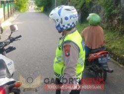 Sat Lantas Polres Bangka Barat Laksanakan Patroli Roda Dua