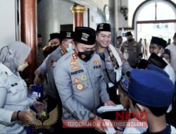 Kasat Lantas Bersama Wakapolrestabes dan PJU Polrestabes Surabaya Gelar Santunan Anak Yatim dan Do’a Bersama