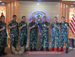 Komandan STTAL Courtesy Call Komandan Kotama TNI AL Wilayah Surabaya 