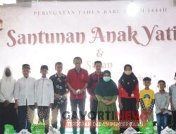 Bupati Magetan Hadiri Acara Santunan Anak Yatim Piatu Di Pasar Parang