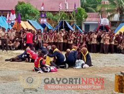 Kemah Blok 2022 SMAN Topoyo, Saytaku kudarmakan, Darmaku kubaktikan, Salam Pramuka