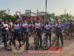 SEMARAKKAN HDKD KE-77, LAPAS CILEGON IKUTI GOWES SEHAT BARENG KEMENKUMHAM