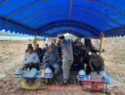 Peletakan Batu Pertama (Ground Breaking) Rumah Susun Zona Maritim Barat Bakamla RI di Kecamatan Bulang