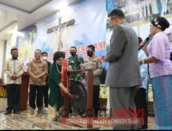 Bupati Karo Buka Pesta Paduan Suara Gerejani Katolik Ke-3 di Kabupaten Karo