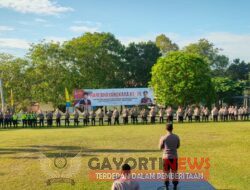 Gelar Apel di Polres Bangka Sungailiat