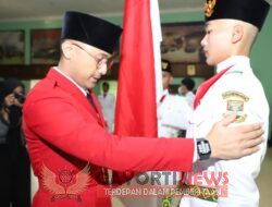 PLT Bupati KBB Kukuhkan 35 Paskibra Tahun 2022